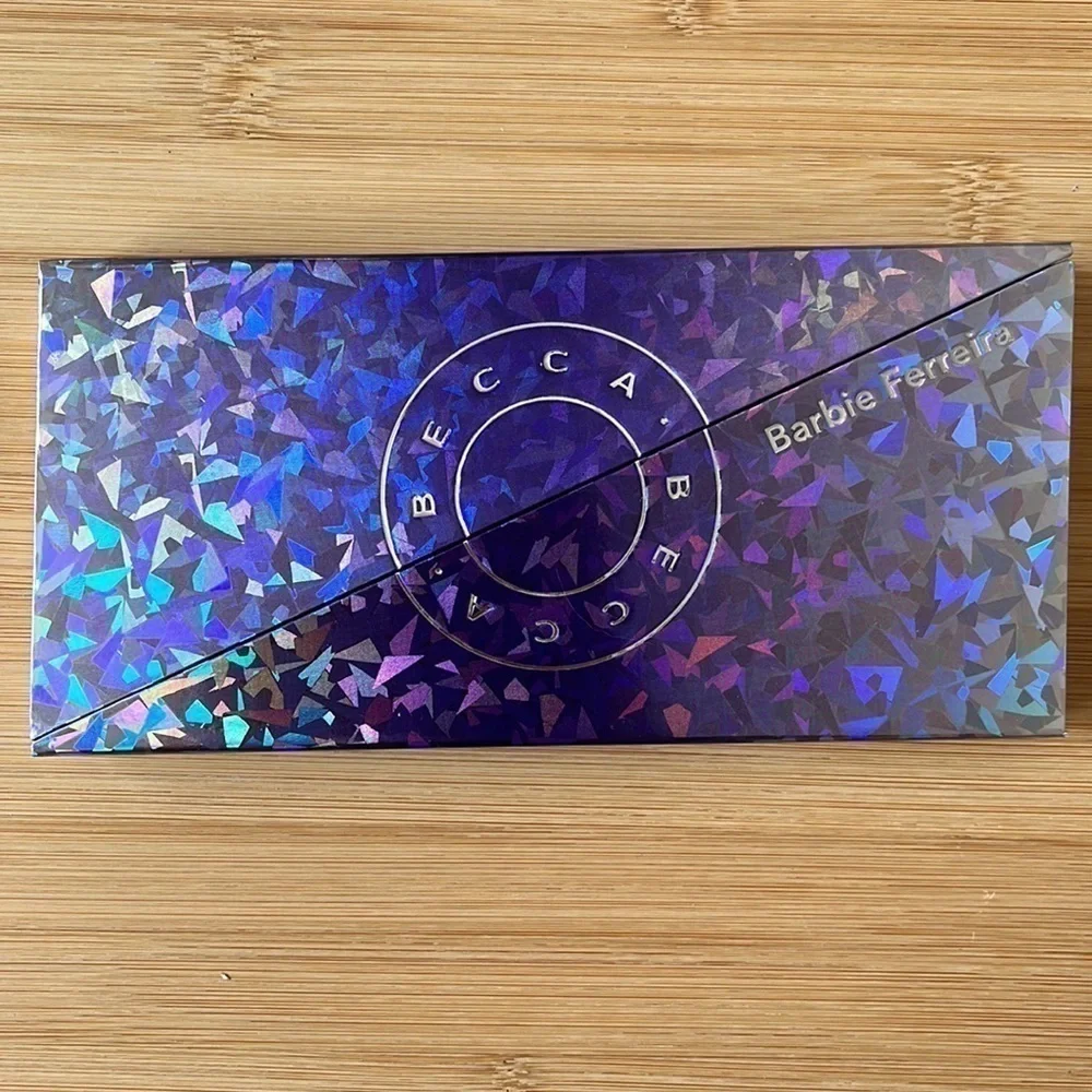 Brand New BECCA X Barbie Ferreira Prismatica Face & Eye Palette Highlight Blush